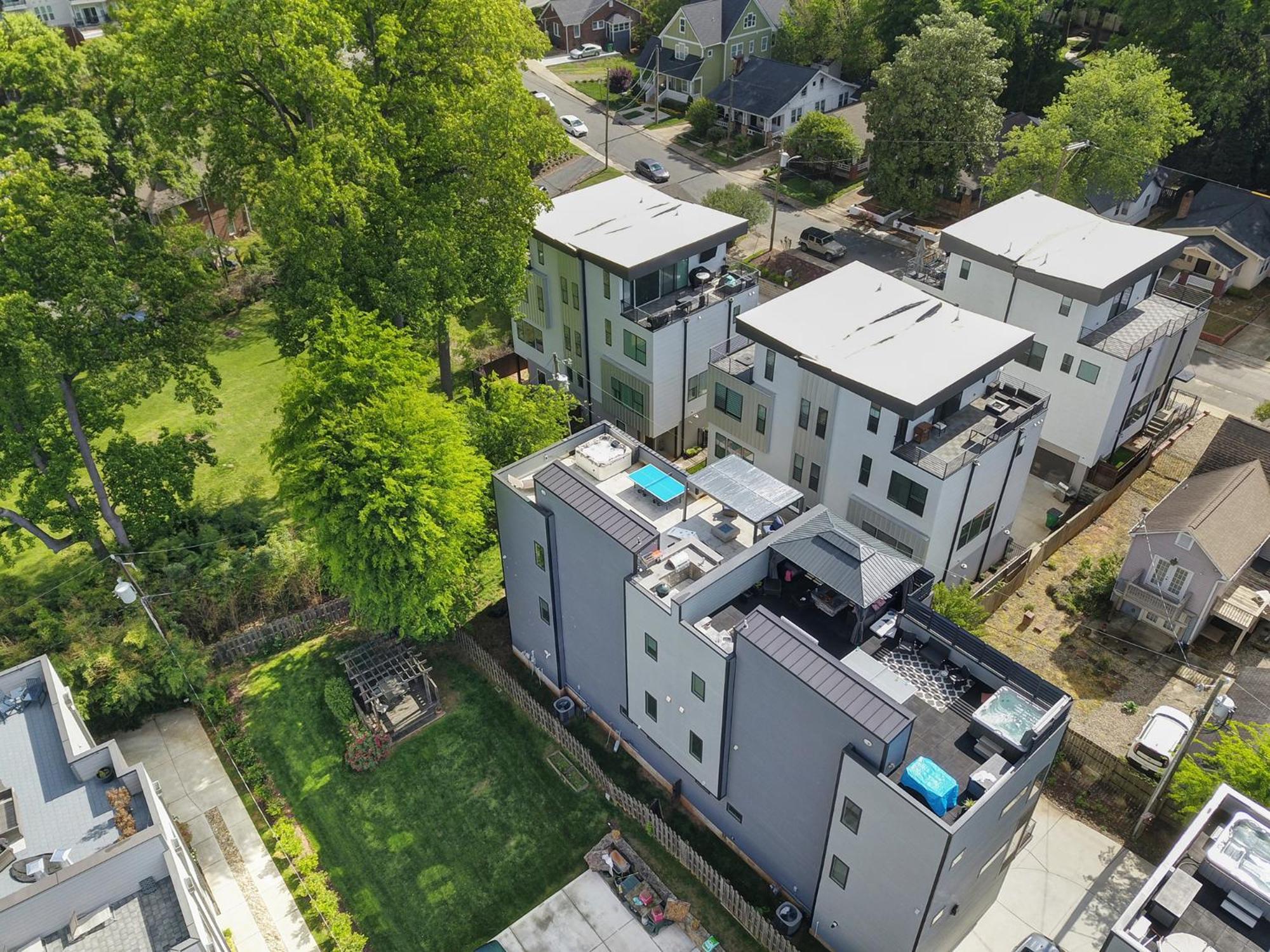 906 Westbrook B City Views Rooftop Hot Tub And Short Walk To Stadium Charlotte Ngoại thất bức ảnh
